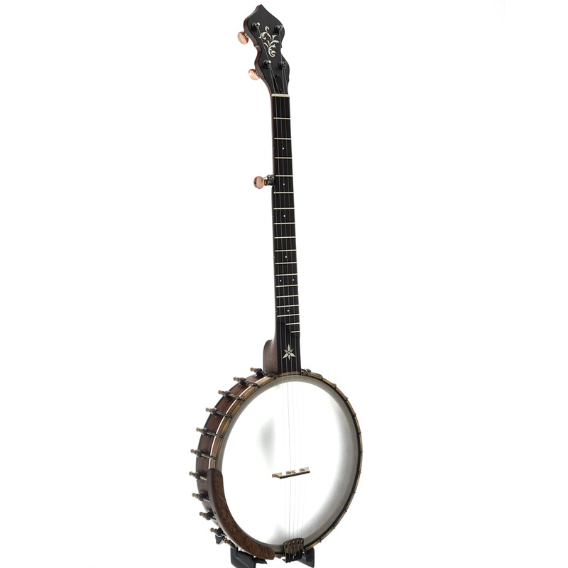 ome-flora-12-openback-banjo-case-walnut Ome Flora 12" Openback Banjo & Case, Walnut