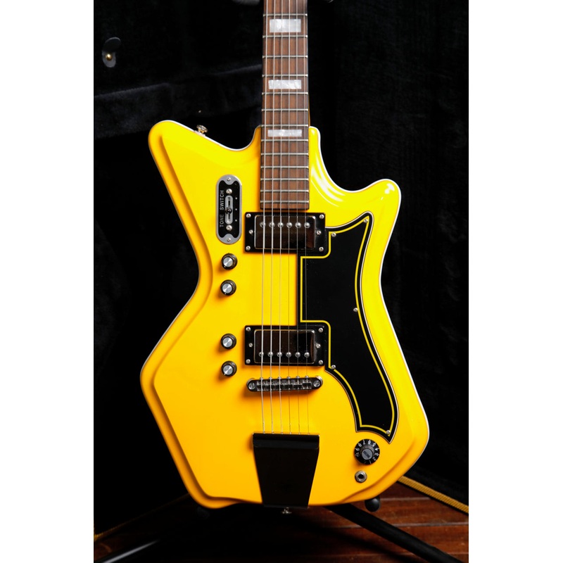 eastwood-limited-edition-airline-catalina-two-tone-yellow-black-electric-guitar-pre-owned Eastwood Limited Edition Airline Catalina Two Tone Yellow/Black Electric Guitar Pre-Owned