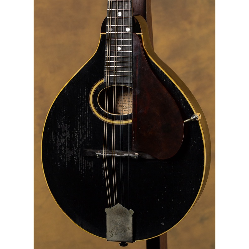 gibson-used-a-style-snakehead-mando-black-cir-1925 Gibson USED A Style, Snakehead Mando, Black cir 1925