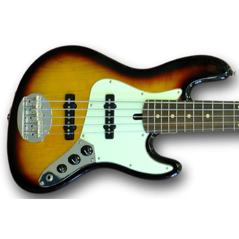 lakland-55-60-vintage-j-skyline-series-5-string-electric-bass-3-tone-sunburst Lakland 55-60 "Vintage J" Skyline Series 5-String Electric Bass - 3 Tone Sunburst