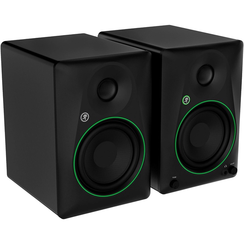 mackie-cr5bt-5-25-powered-studio-monitors-with-tone-control-and-bluetooth-pair Mackie CR5BT 5.25" Powered Studio Monitors With Tone Control and Bluetooth (Pair)