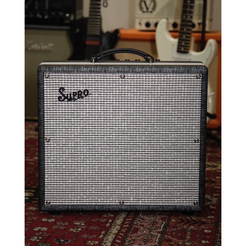 supro-black-magick-reverb-combo-amplifier-black-rhino Supro Black Magick Reverb Combo Amplifier Black Rhino