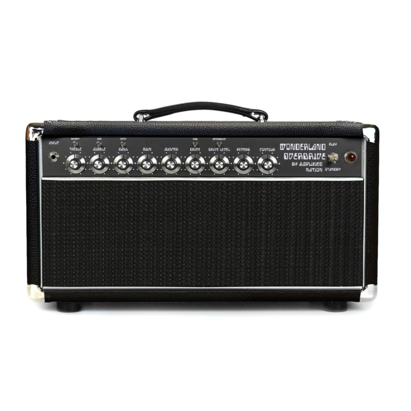 wonderland-overdrive-v2-100w-head-120v-black-tolex Wonderland Overdrive V2 - 100W Head - 120V Black Tolex