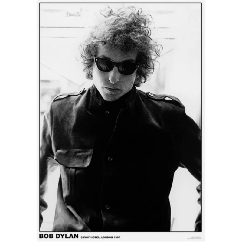 bob-dylan-savoy-hotel-london-1967-poster Bob Dylan Savoy Hotel London 1967 - Poster