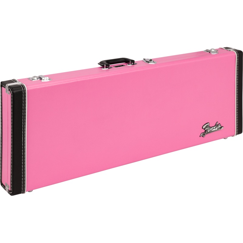 fender-joe-strummer-tele-strat-hardshell-case-pink-leopard Fender Joe Strummer Tele / Strat Hardshell Case, Pink/Leopard
