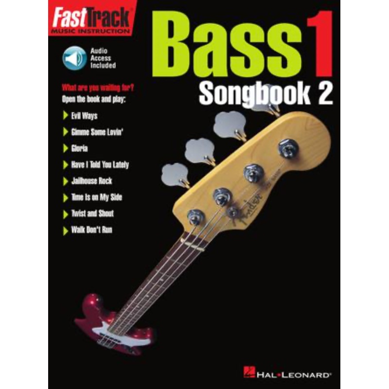 hal-leonard-fasttrack-bass-1-songbook-2-audio-access-included Hal Leonard FastTrack Bass 1 Songbook 2 Audio Access Included
