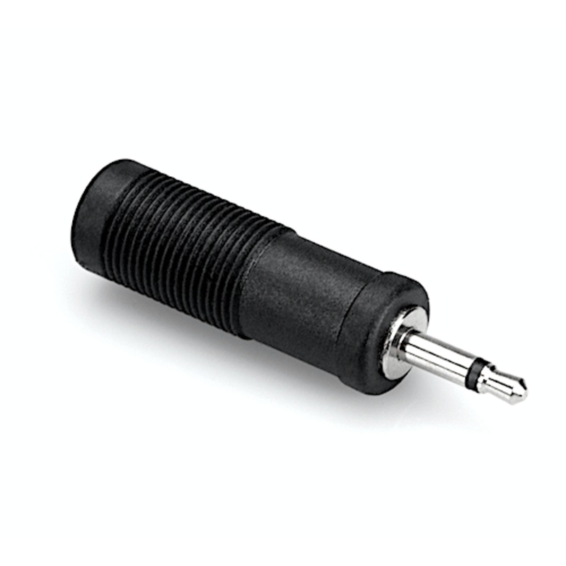 hosa-gmp-113-1-4-inch-ts-to-3-5-mm-ts-audio-adapter HOSA GMP-113 1/4" Inch TS to 3.5 mm TS Audio Adapter