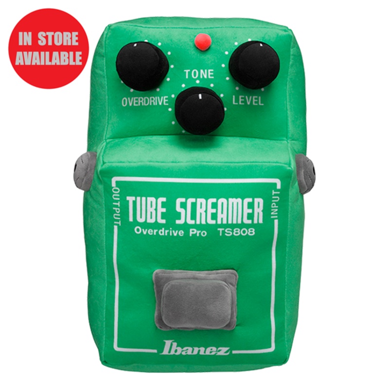 ibanez-tube-screamer-maxi-stuffed-toy-cushion IBANEZ Tube Screamer Maxi Stuffed Toy Cushion