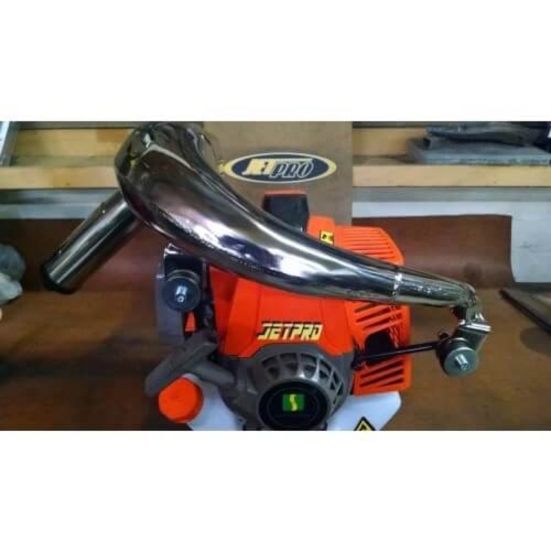 uberscoot-huasheng-performance-pipe-chrome-for-63cc-70x-scooter UberScoot HUASHENG PERFORMANCE PIPE CHROME for 63cc 70x Scooter