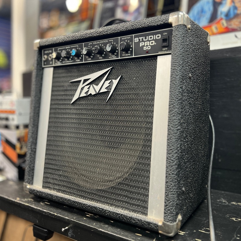used-peavey-studio-pro-50-guitar-combo-amp USED Peavey Studio Pro 50 Guitar Combo Amp