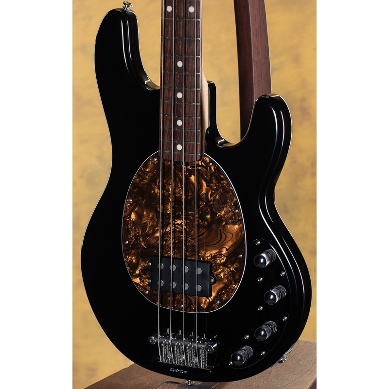 2009-ernie-ball-music-man-stingray-4h-black-rosewood 2009 Ernie Ball Music Man Stingray 4H Black Rosewood