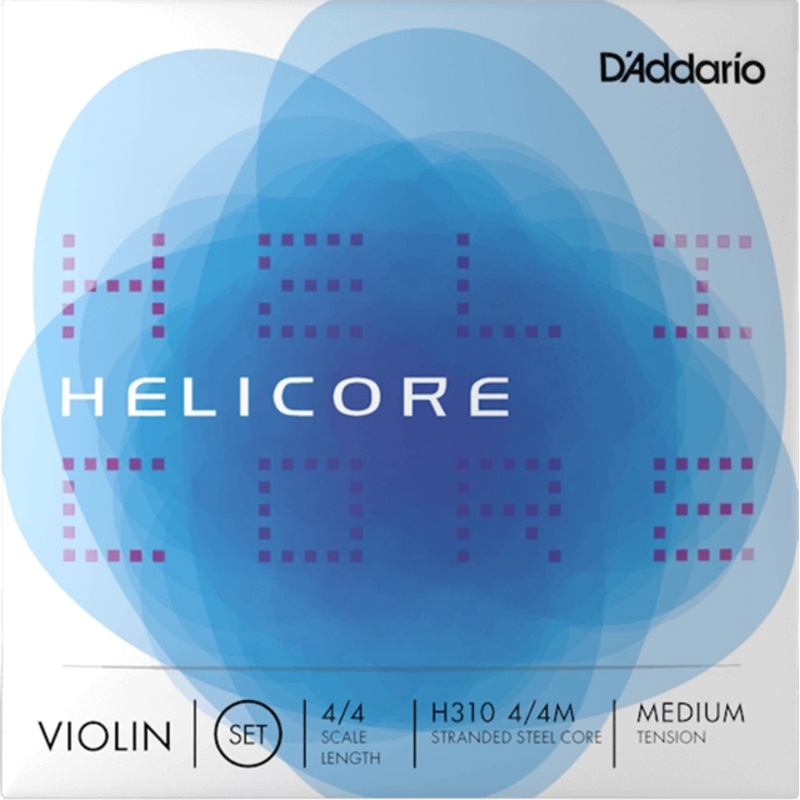d-addario-h310-4-4m-4-4-medium-helicore-violin-string-set D'Addario H310 4/4M 4/4 Medium Helicore Violin String Set