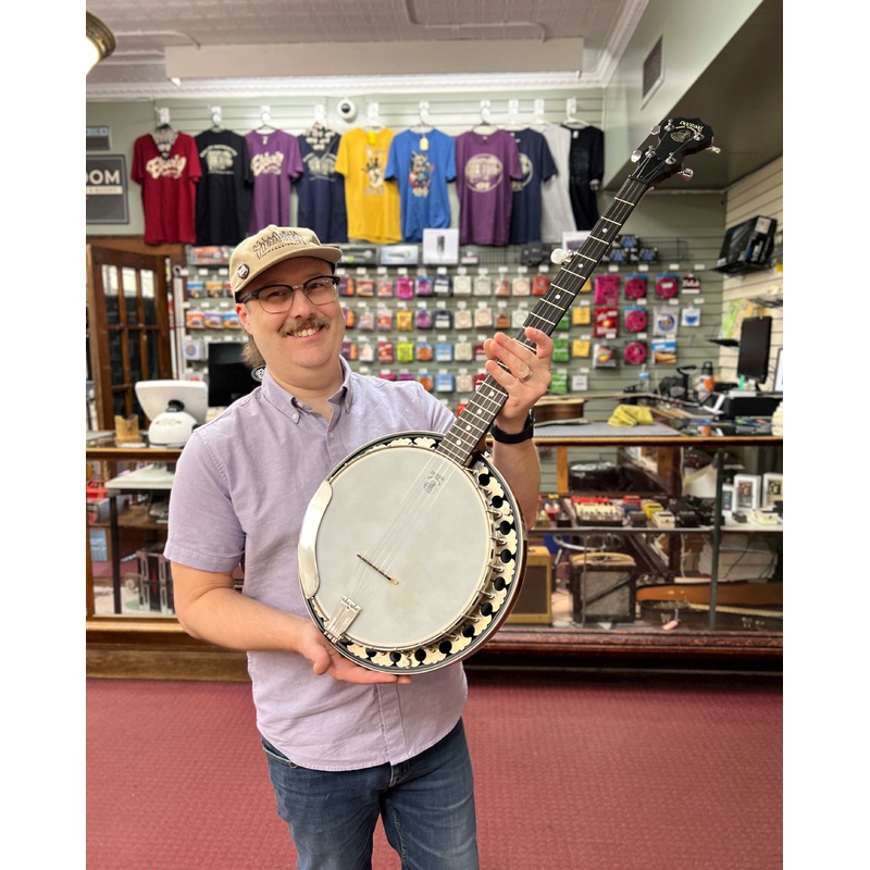 deering-boston-resonator-banjo-2000 Deering Boston Resonator Banjo (2000)