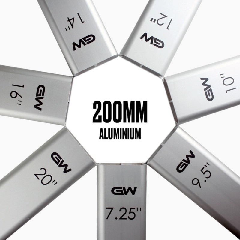 g-w-8in-aluminum-radius-sanding-block-10-radius G&W 8in Aluminum Radius Sanding Block 10" radius