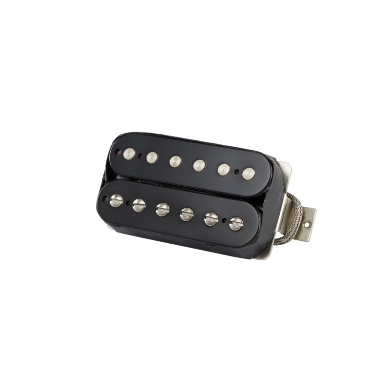 gibson-57-classic-plus-double-black-nickel-cover-2-conductor-potted-alnico-ii-8-1k-ohms Gibson 57 Classic Plus (Double Black, Nickel cover, 2-conductor, Potted, Alnico II, 8.1k ohms)