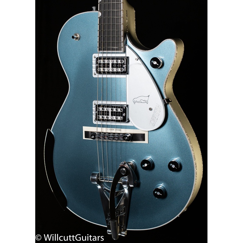 gretsch-g6134t-140-ltd-140th-double-platinum-penguin-bigsby-two-tone-platinum-189 Gretsch G6134T-140 LTD 140th Double Platinum Penguin Bigsby Two-Tone Platinum (189)
