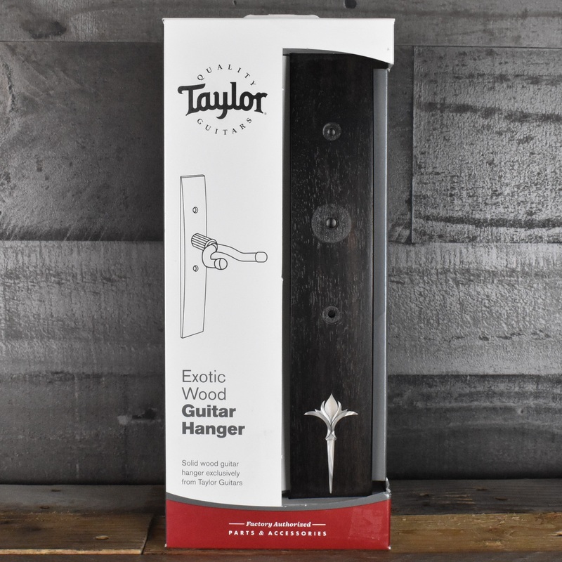 taylor-ebony-guitar-hanger-nouveau-inlay Taylor Ebony Guitar Hanger Nouveau Inlay