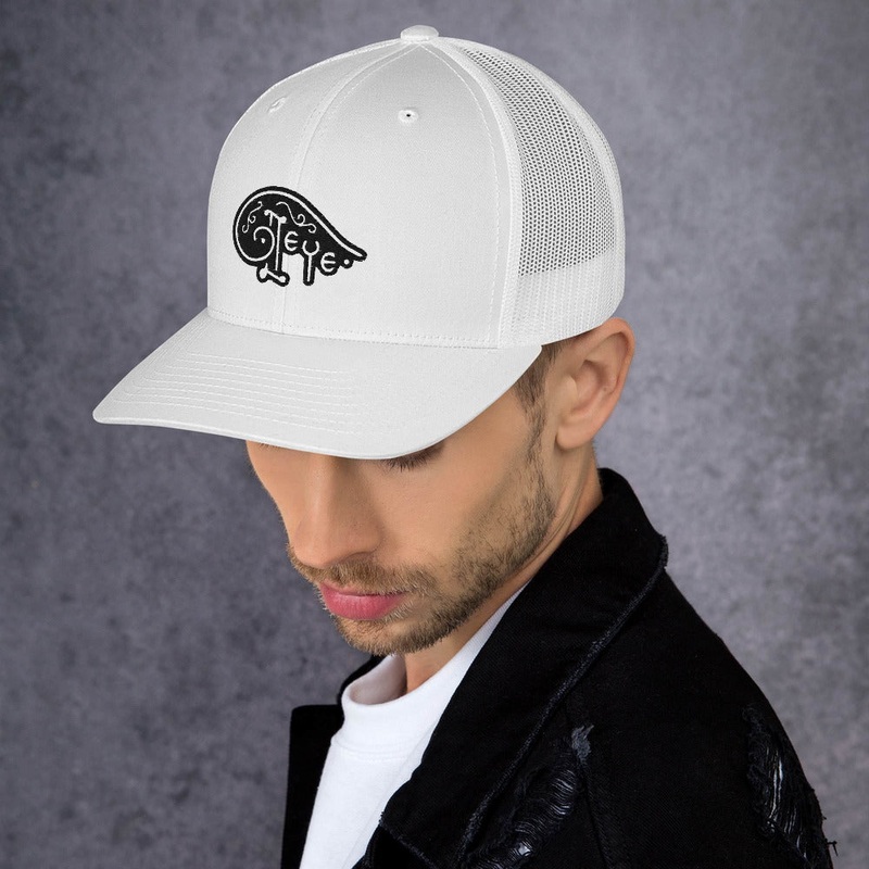 teye-guitars-official-trucker-cap-white TEYE Guitars Official Trucker Cap (WHITE)