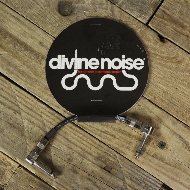 divine-noise-teenie-vlp-to-vlp-6-inch-patch-cable-black Divine Noise Teenie VLP to VLP 6-inch Patch Cable - Black