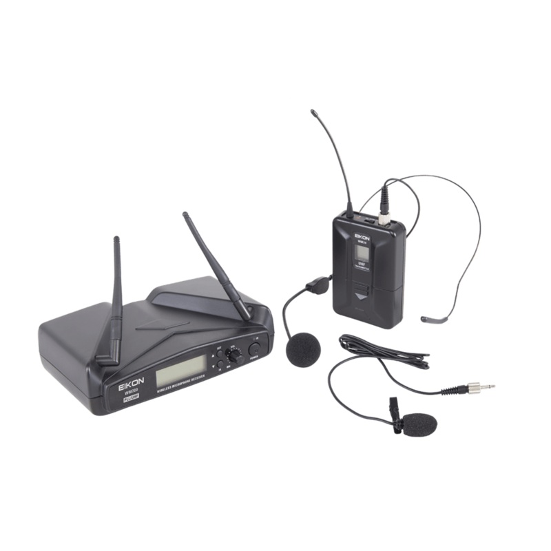 eikon-wm700ha-belt-pack-with-headset-lapel-wireless-system-516-562mhz Eikon WM700HA Belt-Pack with Headset & Lapel Wireless System 516-562Mhz