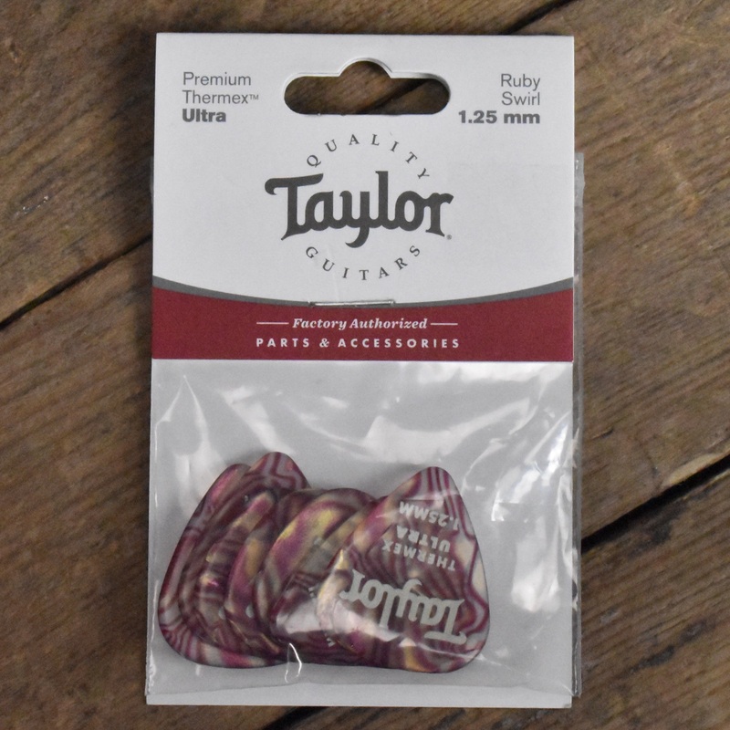 taylor-premium-thermex-ultra-351-shape-1-25mm-ruby-swirl-guitar-picks-6-pack Taylor Premium Thermex Ultra 351 Shape 1.25mm Ruby Swirl Guitar Picks - 6 Pack