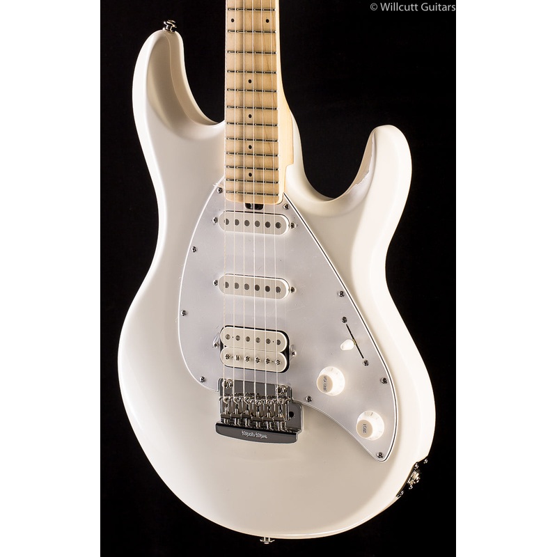 ernie-ball-music-man-silhouette-special-hss-white-maple-036 Ernie Ball Music Man Silhouette Special HSS White, Maple (036)