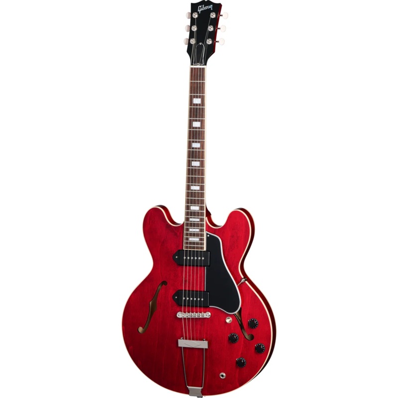 gibson-usa-es-330-sixties-cherry-hollowbody-electric-guitar Gibson USA ES-330 Sixties Cherry Hollowbody Electric Guitar