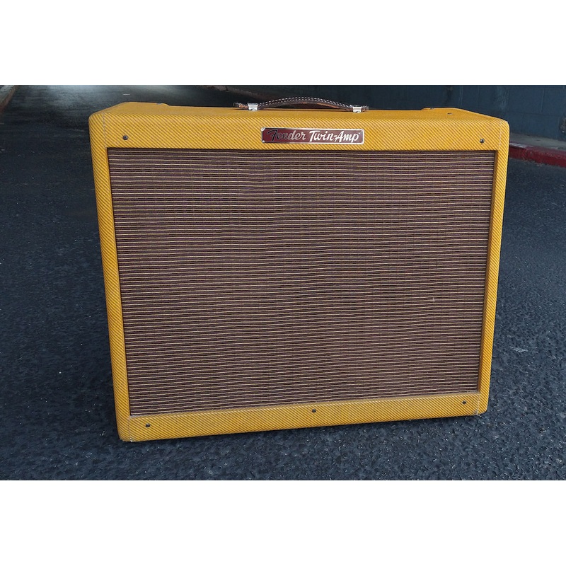 re-issue-1957-fender-tweed-twin-amp-custom-shop-40w-2x12 Re-Issue 1957 Fender Tweed Twin-Amp Custom Shop 40W 2X12