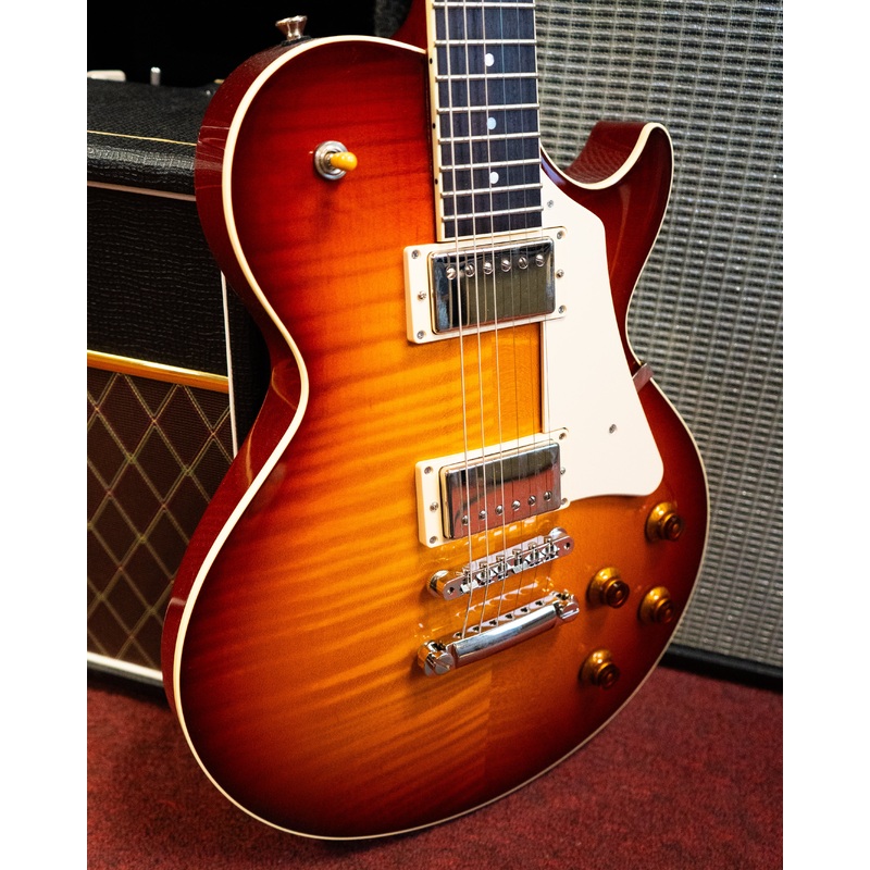 collings-cl-electric-guitar-case-dark-cherry-sunburst Collings CL Electric Guitar & Case, Dark Cherry Sunburst
