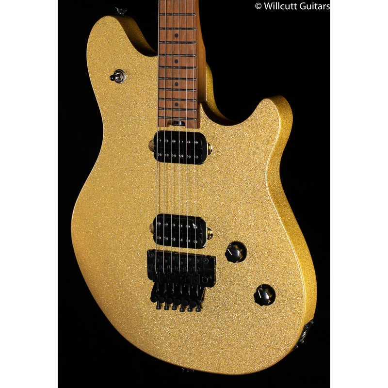 evh-wolfgang-wg-standard-baked-maple-fingerboard-gold-sparkle-117 EVH Wolfgang WG Standard, Baked Maple Fingerboard, Gold Sparkle (117)