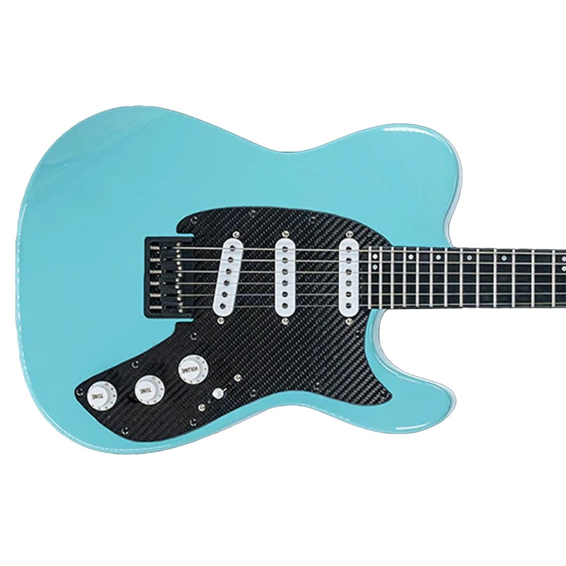 kls-telomere-custom-series-22-fret-electric-guitar-with-klos-single-coils-pickup-stone-blue Kls Telomere Custom Series 22 Fret Electric Guitar with Klos Single Coils Pickup - Stone Blue