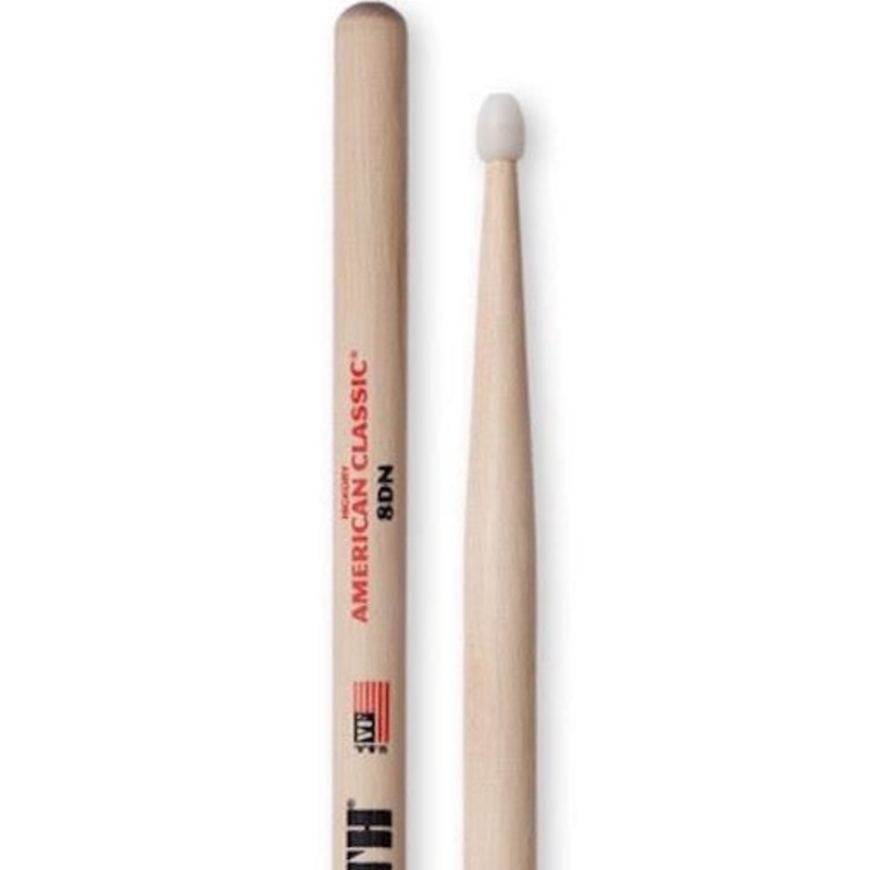vic-firth-8dn-american-classic-8d-nylon-tip-drum-sticks Vic Firth 8DN American Classic 8D Nylon Tip Drum Sticks