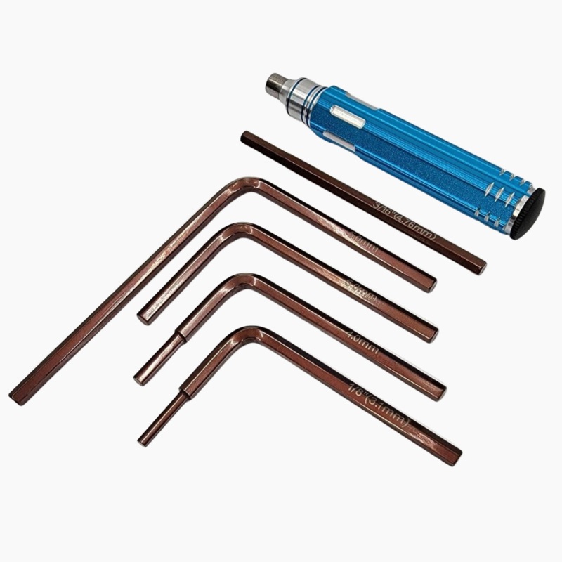 allparts-hex-screwdriver-set-for-truss-rods-5-pcs Allparts Hex Screwdriver Set for Truss Rods (5 pcs)