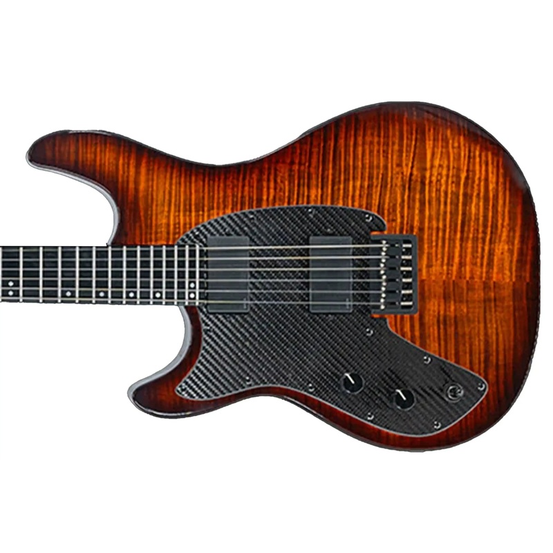 kls-artemis-custom-series-22-fret-sunburst-flame-maple-electric-guitar-with-klos-blackouts-pickup-lefty Kls Artemis Custom Series 22 Fret Sunburst Flame Maple Electric Guitar with Klos Blackouts Pickup - Lefty