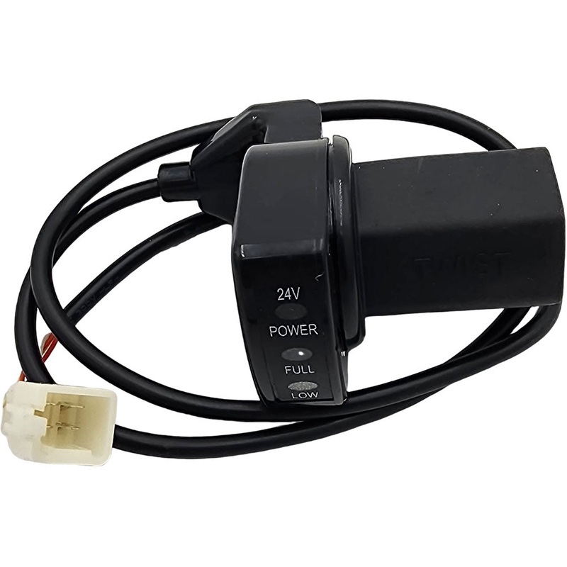 mototec-replacement-twist-throttle-for-250w-24v-hp120e-electric-mini-bike MotoTec Replacement TWIST THROTTLE for 250W 24V (HP120e) Electric Mini Bike