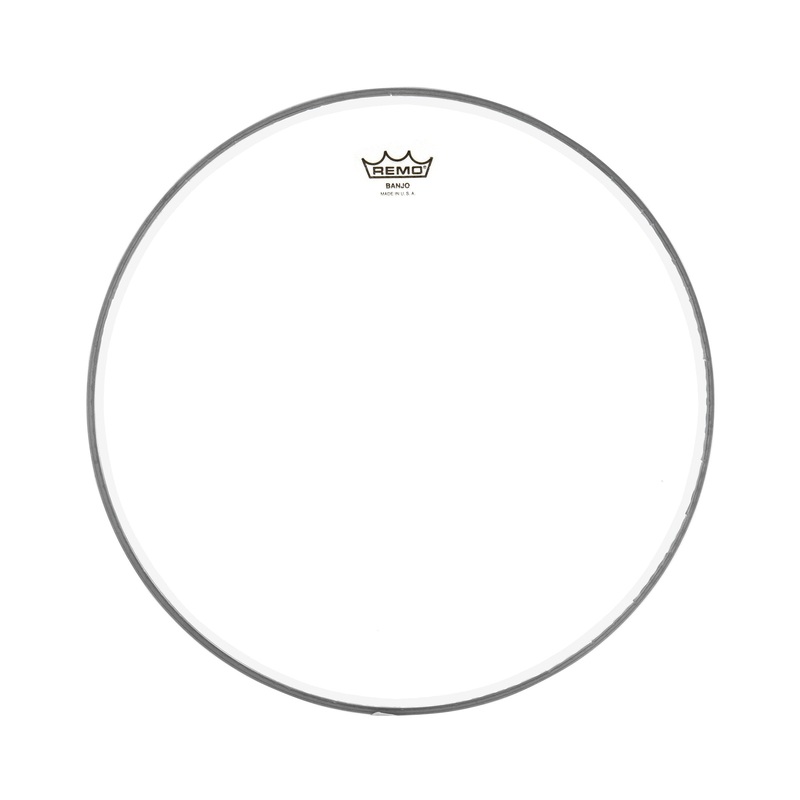 remo-clear-banjo-head-11-3-16in-diameter-medium-crown Remo Clear Banjo Head, 11-3/16in Diameter, Medium Crown