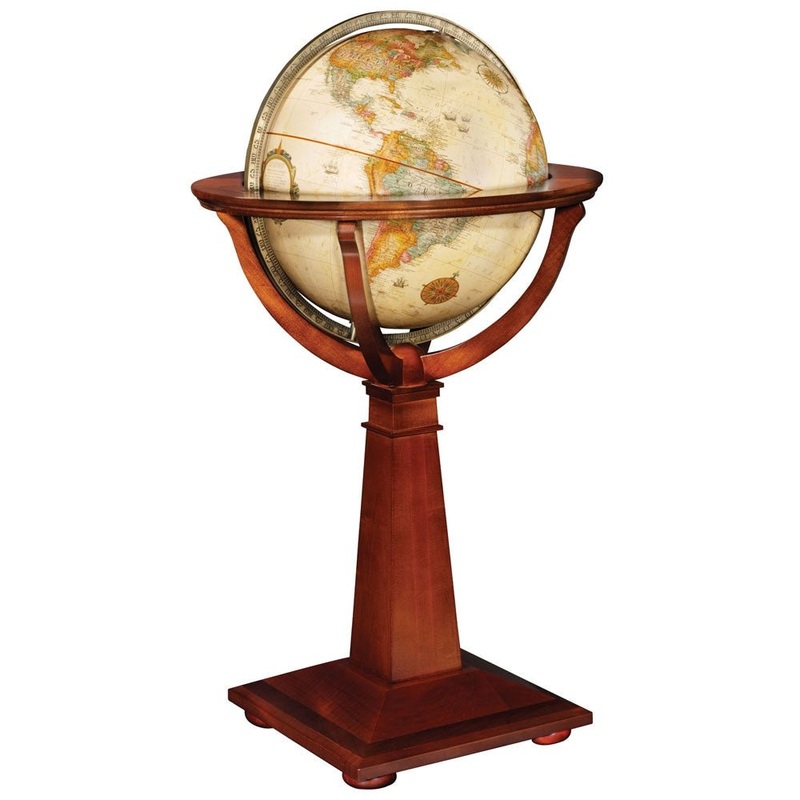 replogle-16-logan-floor-standing-antique-ocean-globe Replogle 16" LOGAN Floor Standing Antique Ocean Globe