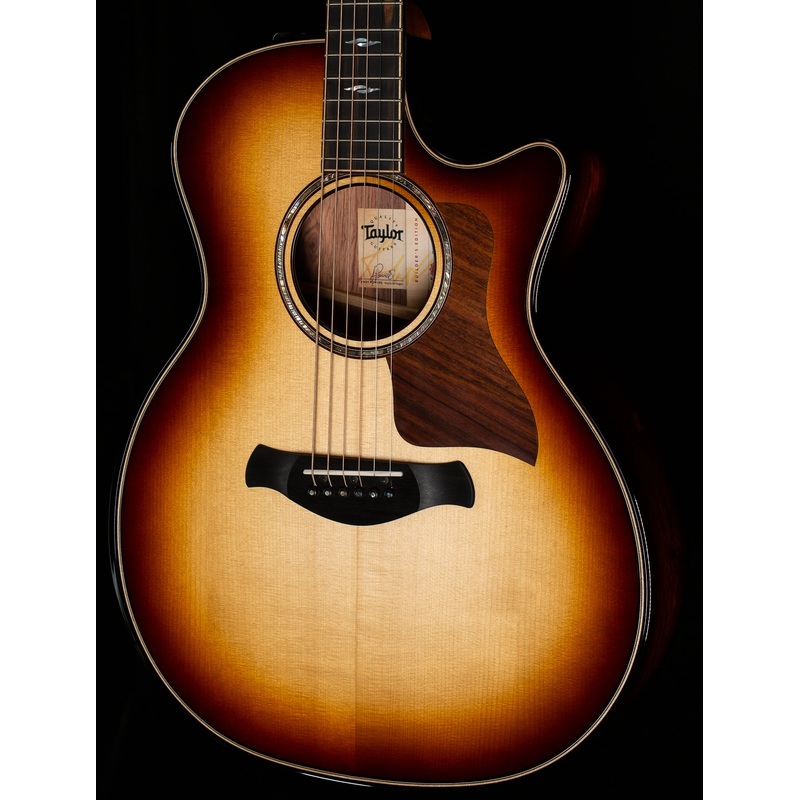 taylor-builder-s-edition-814ce-honduran-rosewood-adirondack-spruce-shaded-edge-burst-004 Taylor Builder's Edition 814ce Honduran Rosewood/Adirondack Spruce Shaded Edge Burst (004)