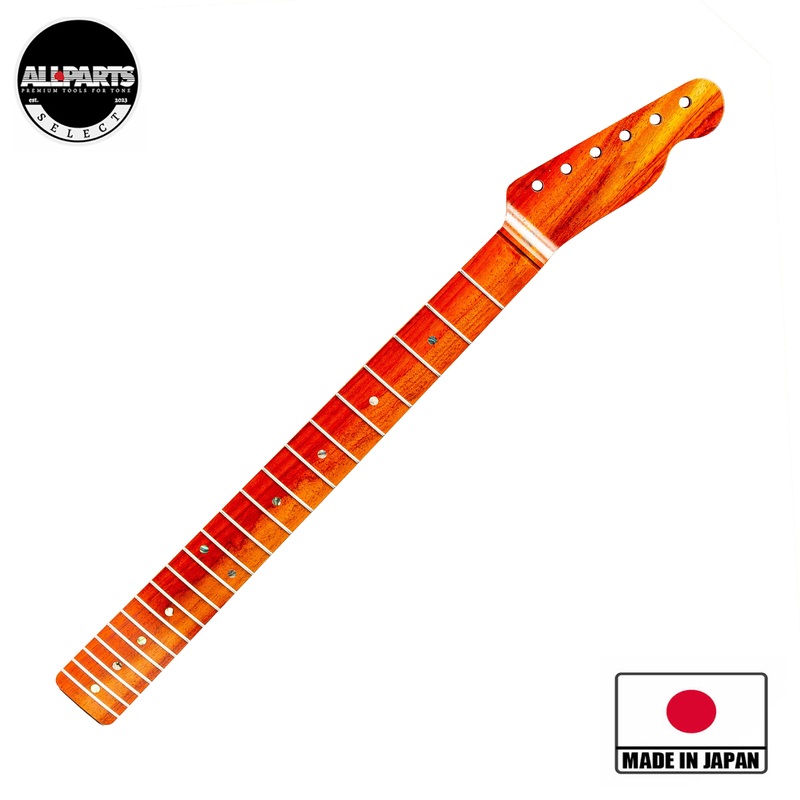 allparts-select-1-piece-padauk-bariole-vin-mod-replacement-neck-for-tele-licensed-by-fender Allparts Select 1-Piece Padauk Bariole "VIN-MOD" Replacement Neck for Tele - Licensed by Fender