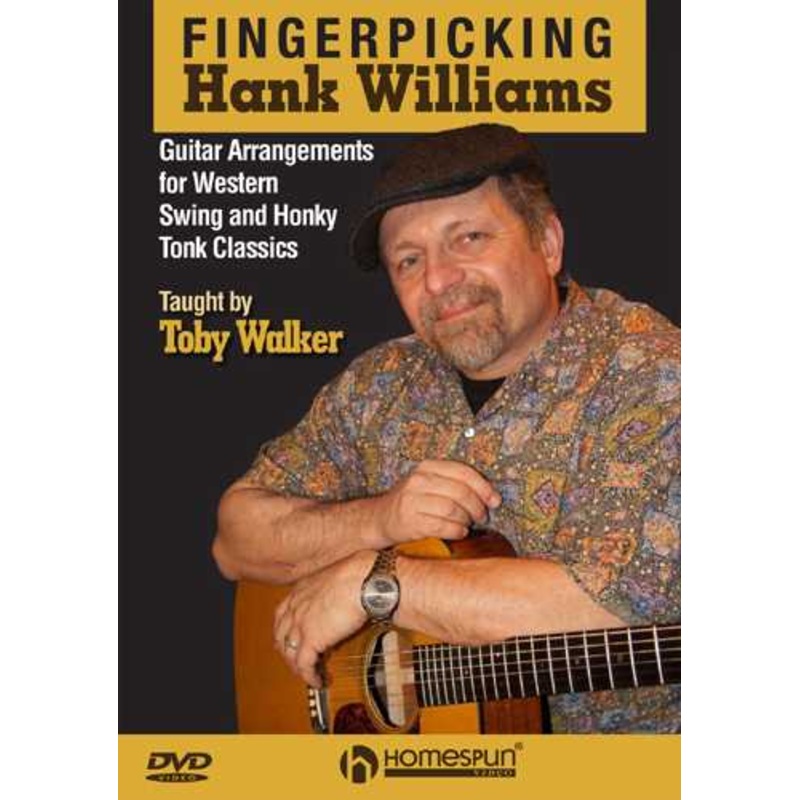 dvd-fingerpicking-hank-williams-guitar-arrangements-for-western-swing-and-honky-tonk-classics DVD - Fingerpicking Hank Williams - Guitar Arrangements for Western Swing and Honky Tonk Classics