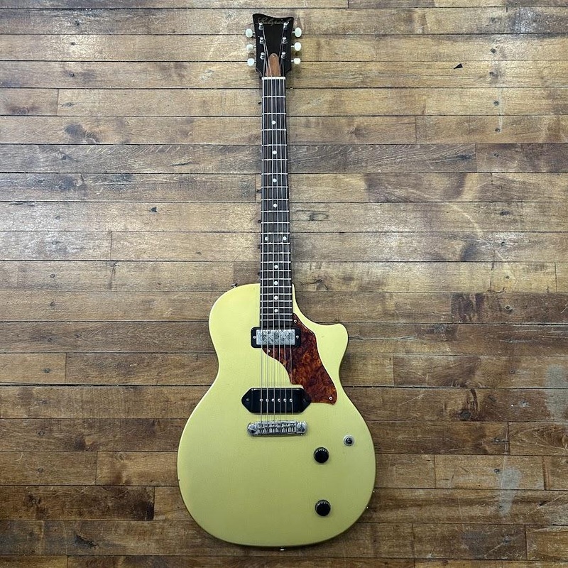 echopark-2013-downtowner-koa-gold-electric-guitar-with-hard-case-used EchoPark 2013 Downtowner Koa Gold Electric Guitar with Hard Case USED