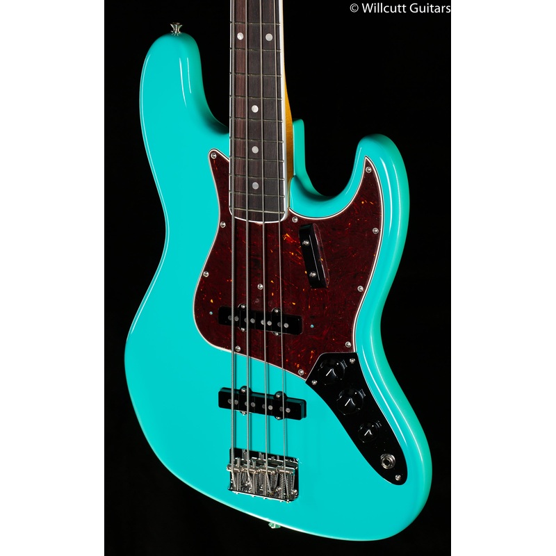 fender-american-vintage-ii-1966-jazz-bass-rosewood-fingerboard-sea-foam-green-543 Fender American Vintage II 1966 Jazz Bass Rosewood Fingerboard Sea Foam Green (543)