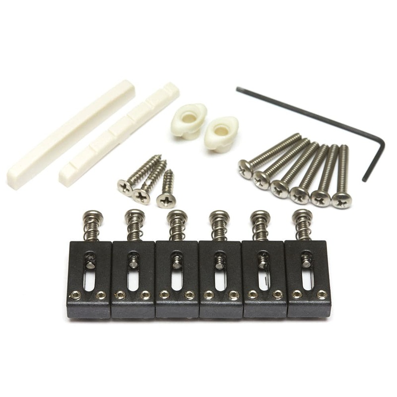 graph-tech-px-8000-00-supercharger-kit-for-strat-tele-saddles-nut-string-trees Graph Tech PX-8000-00 Supercharger Kit for Strat / Tele - Saddles, Nut & String Trees