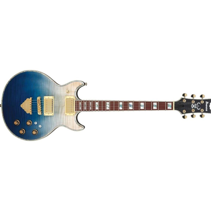 ibanez-ar-standard-electric-guitar-in-transparent-blue-gradation-ar420tbg Ibanez AR Standard Electric Guitar in Transparent Blue Gradation AR420TBG