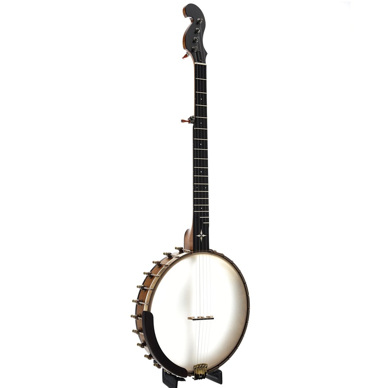 ome-custom-minstrel-12-banjo-case-curly-maple-neck Ome Custom Minstrel 12" Banjo & Case, Curly Maple Neck