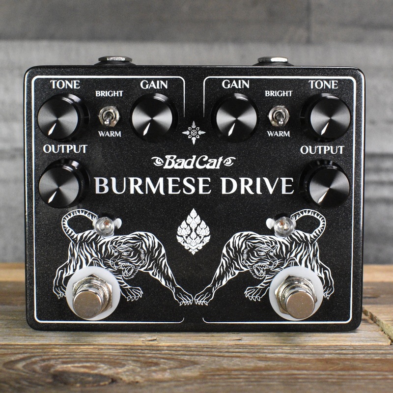 badcat-burmese-drive-overdrive-pedal Badcat Burmese Drive Overdrive Pedal