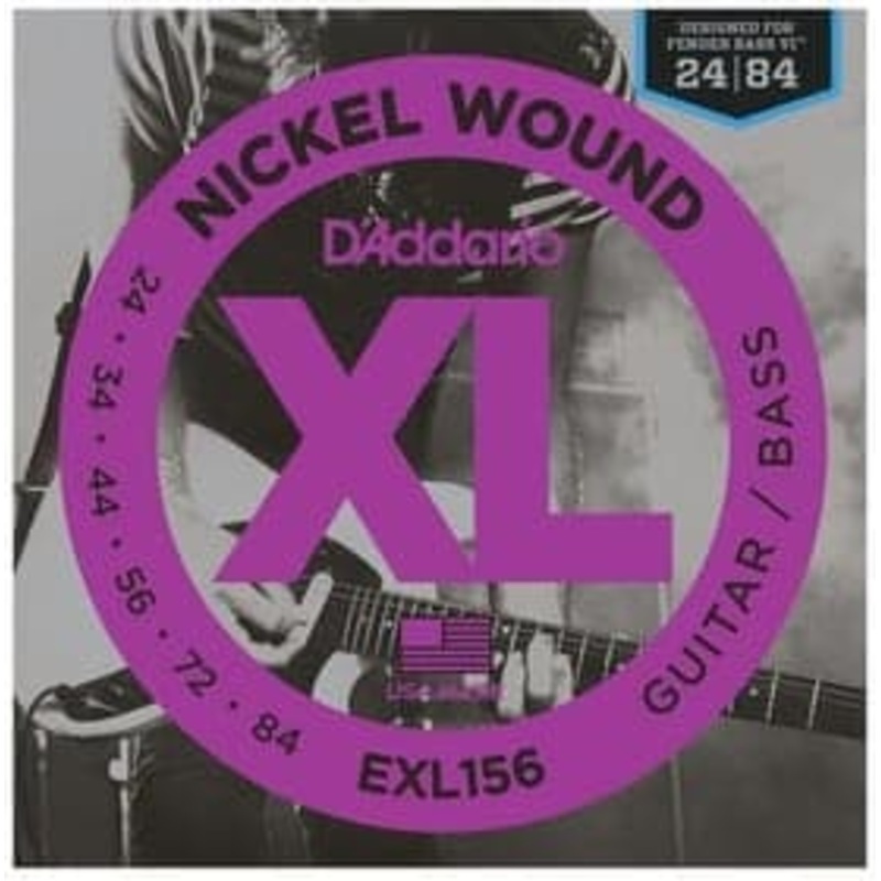 d-addario-exl156-xl-electric-guitar-strings-for-fender-bass-vi-24-84 D'Addario EXL156 XL Electric Guitar Strings - For Fender Bass VI - 24-84