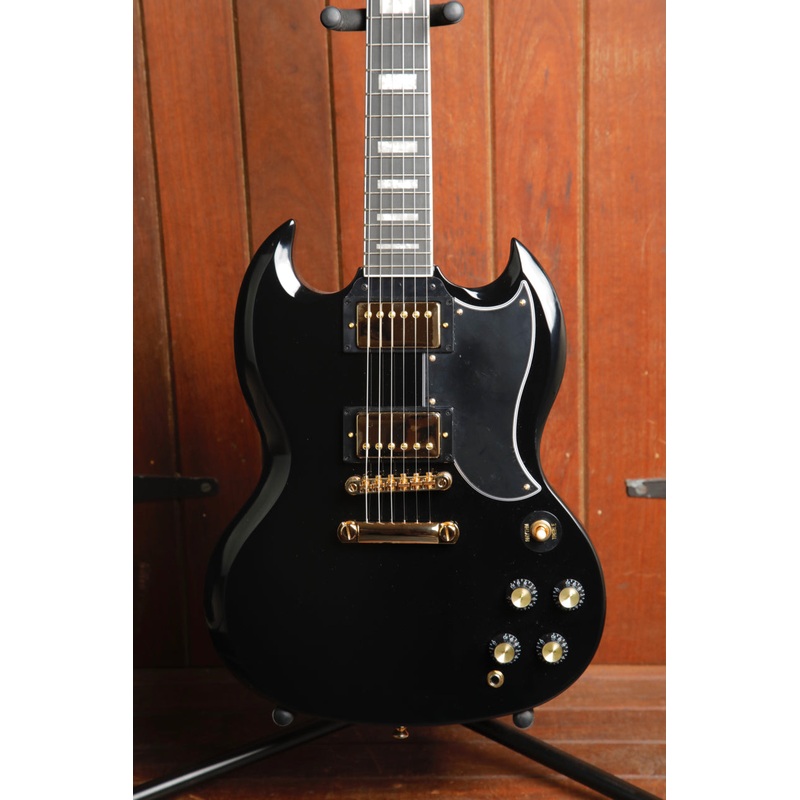 epiphone-sg-custom-ebony-electric-guitar Epiphone SG Custom Ebony Electric Guitar