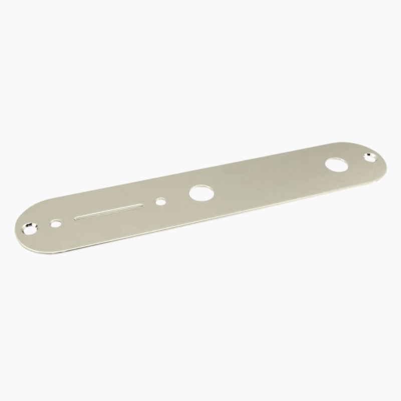 gotoh-control-plate-for-telecaster-nickel Gotoh Control Plate for Telecaster Nickel