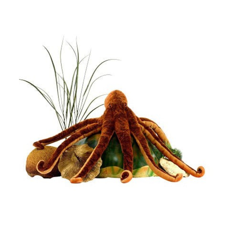 hansa-creations-octopus-28-l-realistic-stuffed-animal-plush-toy-5060 Hansa Creations OCTOPUS 28''L Realistic Stuffed Animal Plush Toy, 5060
